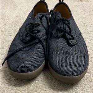 Sanuk Black and Tan Men's Sneakers